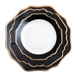vintage black & gold