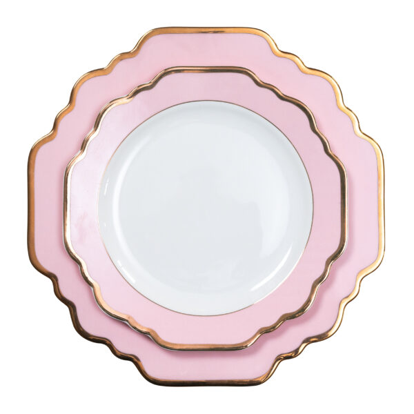 vintage pink & gold