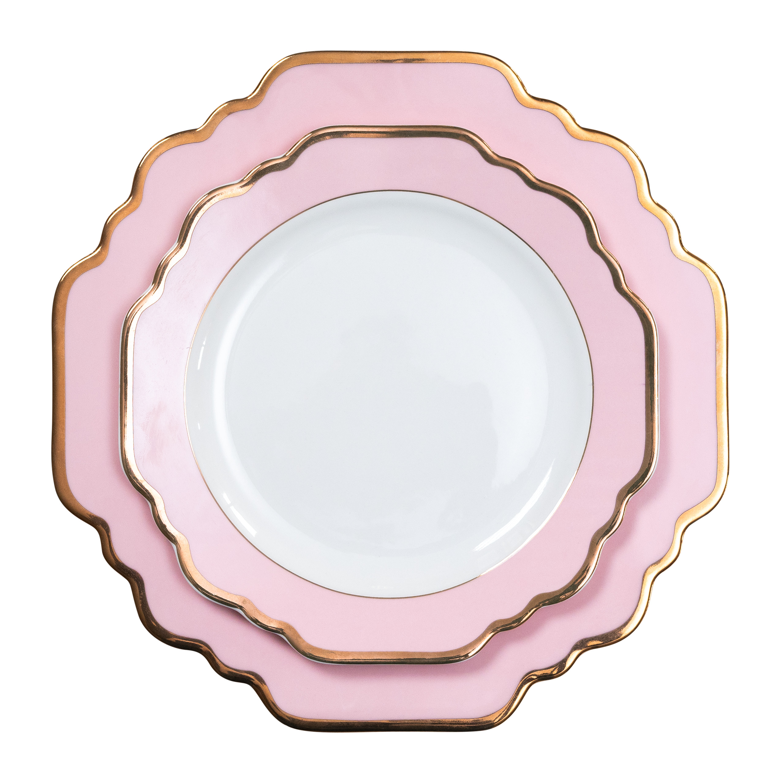 vintage pink & gold
