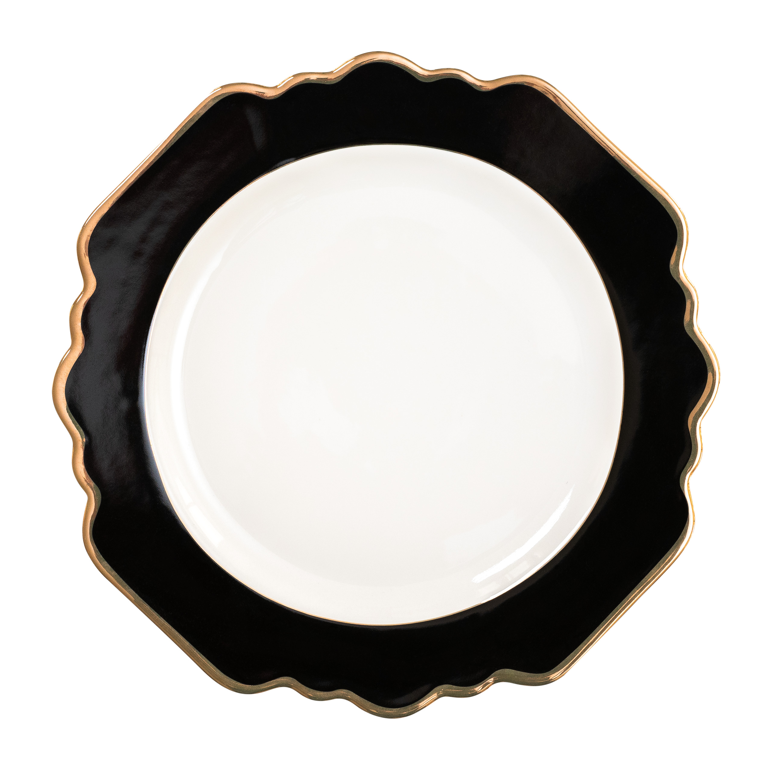 vintage black & gold
