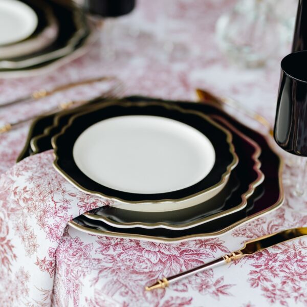 vintage black & gold